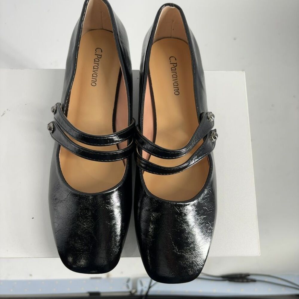 C.Paravano Double Strap Mary Jane Shoe